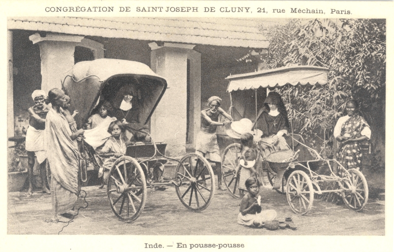 06-24 - Pondichery - pousse-pousse - 2